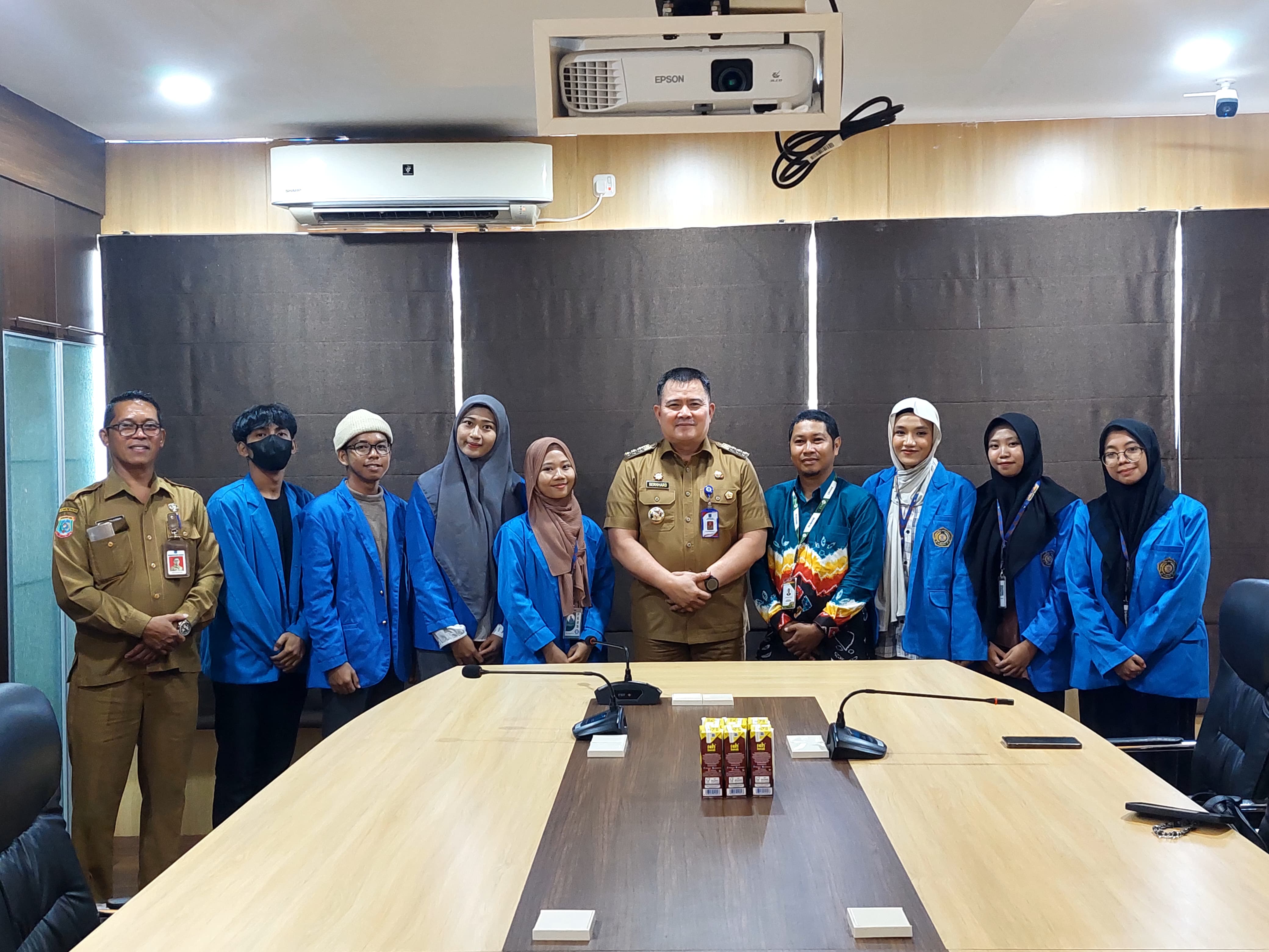 PERDANA, LPM Honai UNAMIN Gelar Audiensi Bersama Pj. Wali Kota Sorong